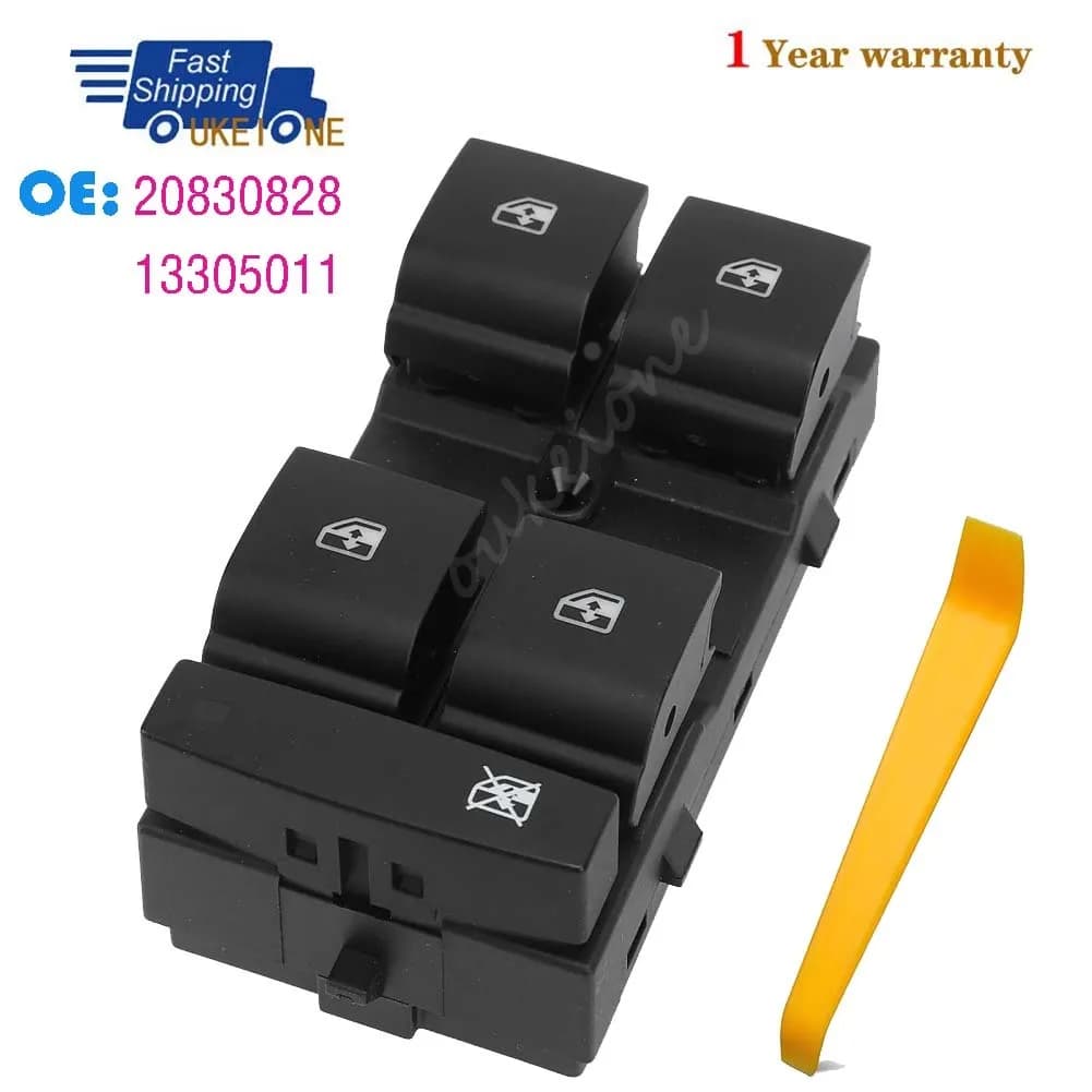 13305011 Per Opel Insignia 2008-2017 Lato conducente principale Finestra di energia elettrica Interruttore sollevatore Pulsante di controllo Parti 20830828