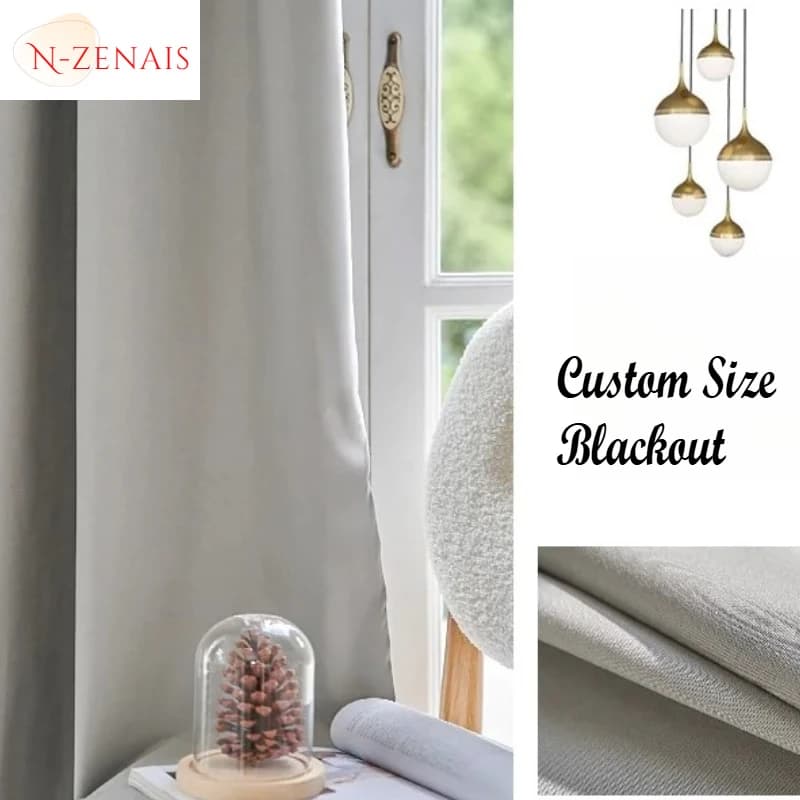 Customized size! modern simple and elegant balcony completely obscuring fashion curtains thick for living room dining room furniture bedroom tulle white