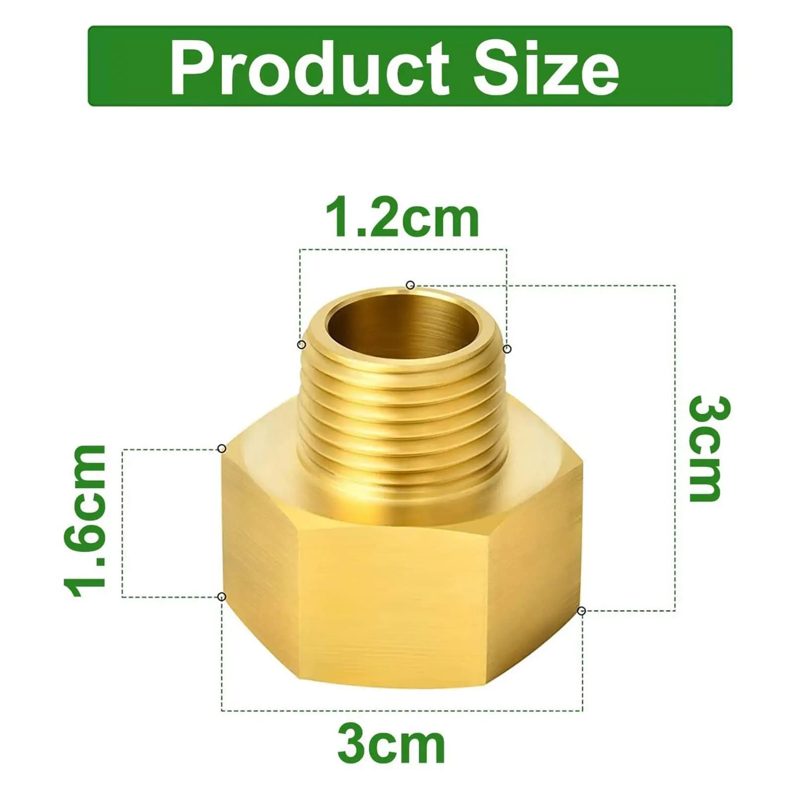 Camping GA Camping Gas Adapter Cylinder Adaptor Bottle Golden Connector Burner Y Adapter Splitter for Camping Hiking