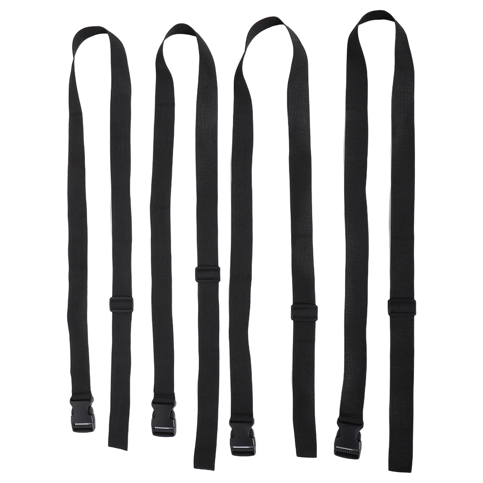 4 pezzi di cinghie multifunzionali per yoga, cinghie per yoga, accessori per tende, fitness, cinghie in PP, cinghie regolabili, tappetino da viaggio B