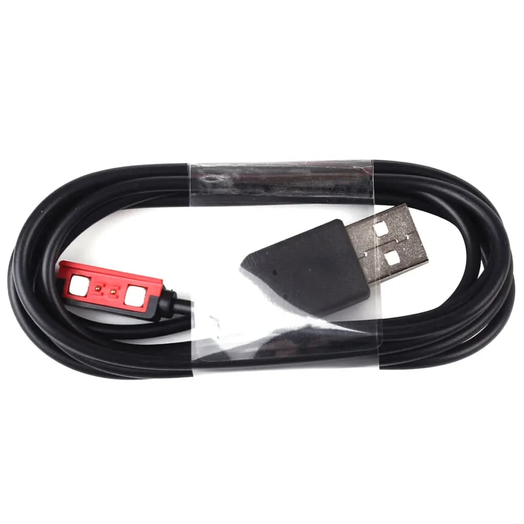 Adattatore di ricarica magnetico Cavo USB Caricatore per smartwatch resistente all'acqua Cavo in plastica per Pebble Time Steel 2