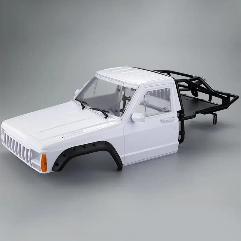 Carrozzeria e Gabbia Posteriore per Auto RC Cherokee, per Crawler RC 1/10 TRX4 Axial SCX10 90046