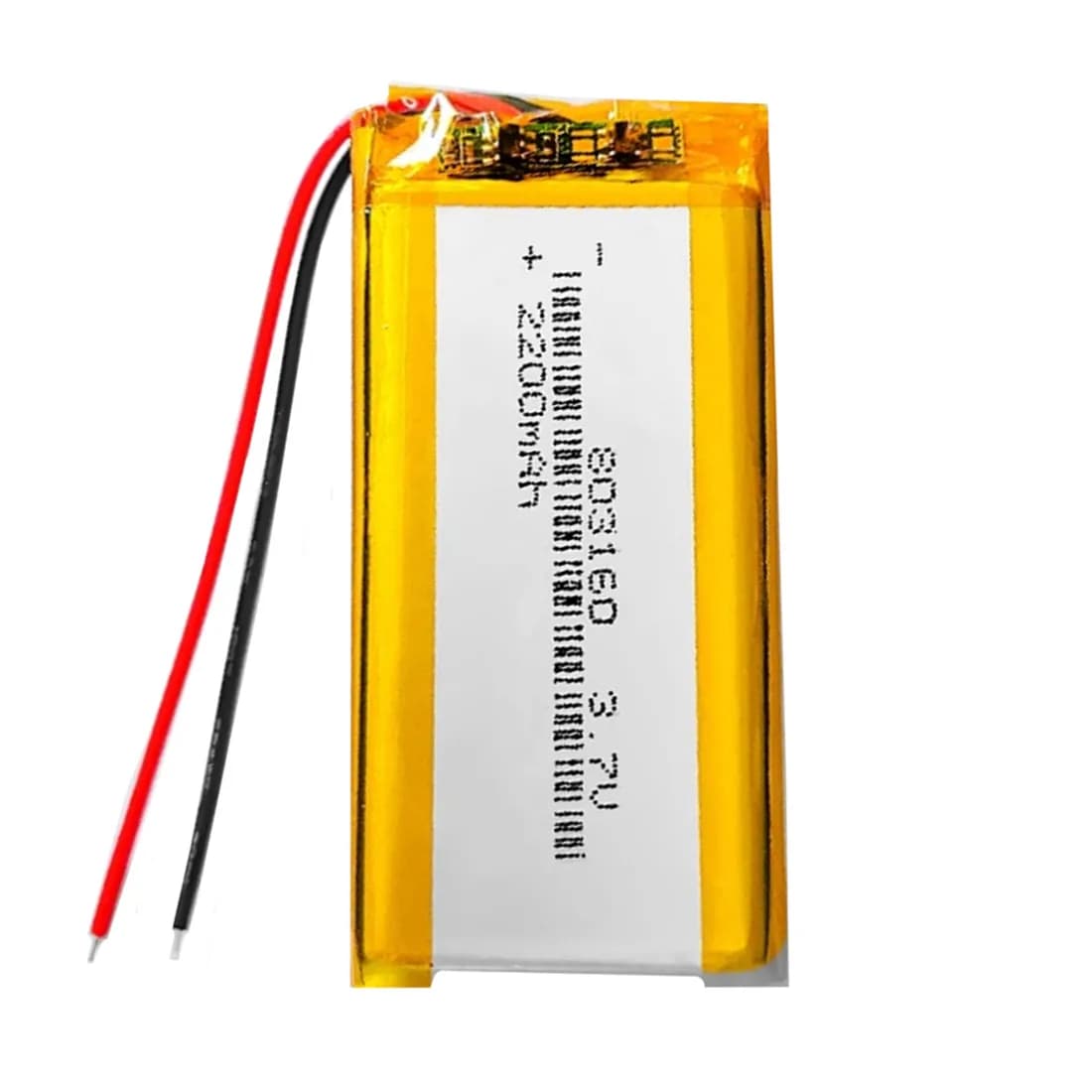 1-10PCS 803160 3.7V 2200mAh Batteria ai polimeri di litio LiPo per MP3 GPS PSP PAD MID DVD Telefono cellulare Power Bank Tablet PC E-Books