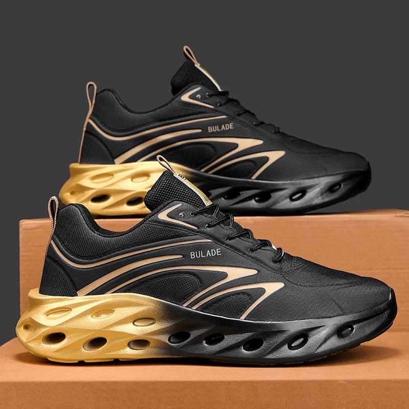 Men's Sneakers, Light Running Shoes, Casual Shoes with Flat Sole, Men's Sport Shoes, Gym Sneakers