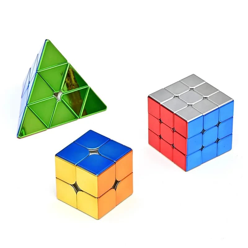 [Picube] SengSo Magnetic Metal 3X3 Magical Speed Cube Without Sticker Professional Agitate Toys Sengso Legend Cube Magical Puzzle