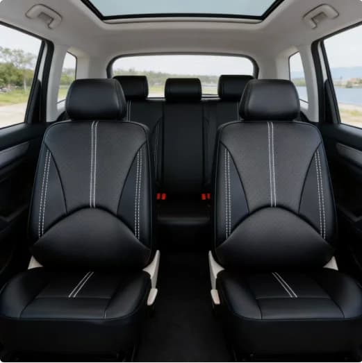 Four Seasons Universal Car Seat Cover Cushion, Punch Hole Breathable Design Auto Interior Accessories, Factory Direct Wholesale