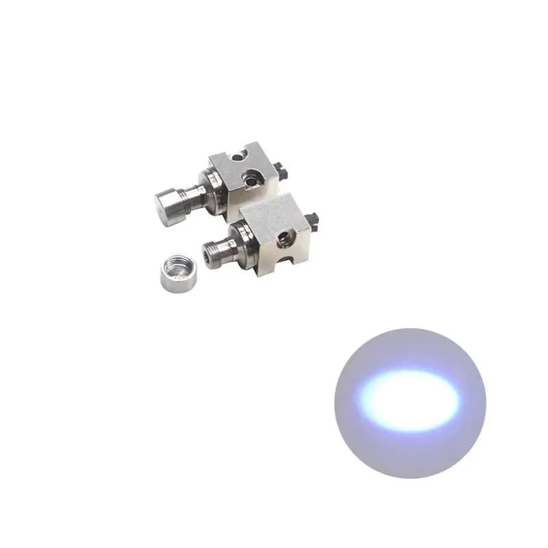 Modulo laser accoppiato in fibra UV ad alta potenza 405nm 1W Mini laser blu in vetro ottico per incisione laser