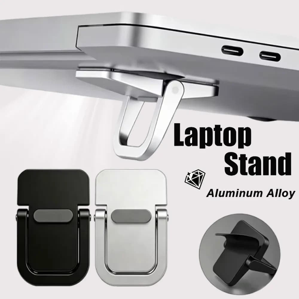2 supporti mini per tastiera, mini supporto per laptop da scrivania, supporto portatile per laptop compatibile con MacBook Air Pro, Dell XPS, HP e altri.