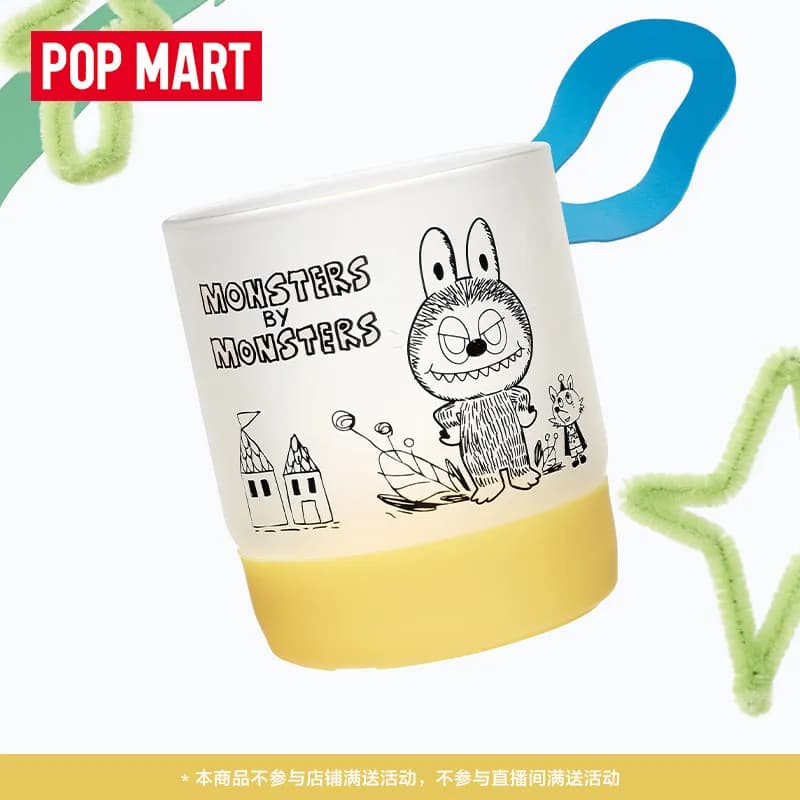 Pop Mart The Monsters 10th Anniversary Series Labubu Mini Cup Blind Box Ufficiale Autentico - Giocattoli Anime da Collezione Regalo