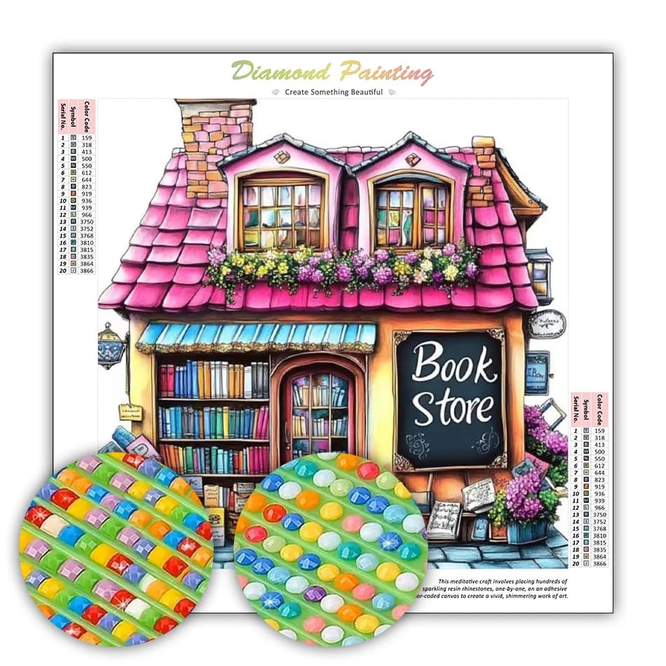 GATYZTORY Diamond Painting Storage Classic Original Gifts Diamond Paint Landscape Diy Crafts Diamond Art Painting Kits Pictures