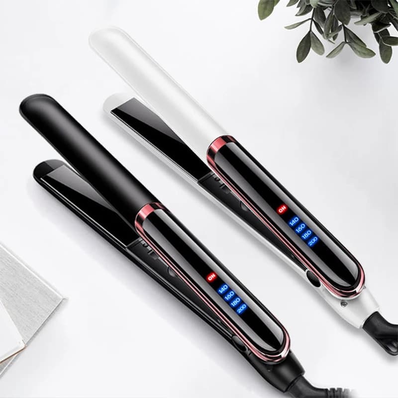 Piastra Professionale Elettrica per Capelli con Ioni Negativi e Piastre Arricciacapelli per la Cura dei Capelli