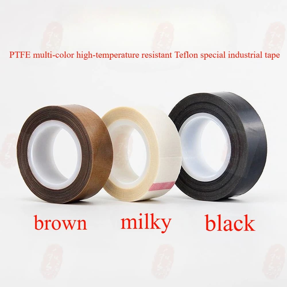 Teflon PTFE Isolante Resistente all'Attrito 300, Spessore 0.12-0.18-0.25mm ° Nastro Speciale per Alte Temperature, Disponibile in Vari Colori e Larghezze
