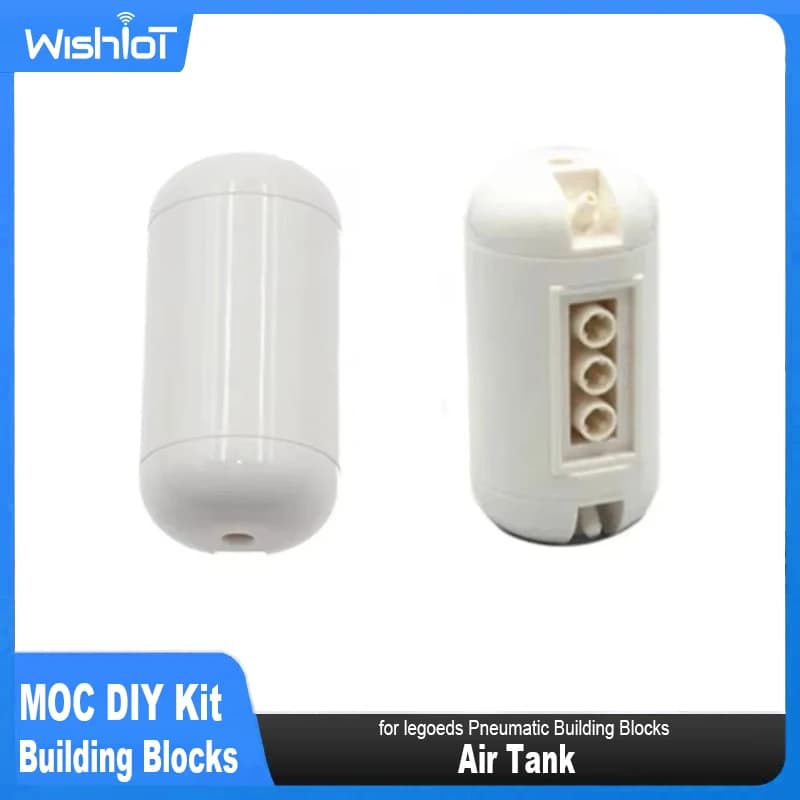 MOC Bricks parti tecniche White Gas Tank Power Bricks compatibili con legoeds blocchi di costruzione fai da te 75974 giocattolo per auto
