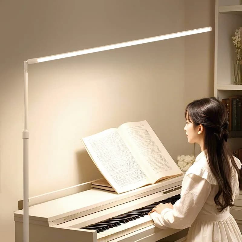 Full spectrum floor eye protection lamp, standing desk lamp, special for learning children's homework, student desk reading