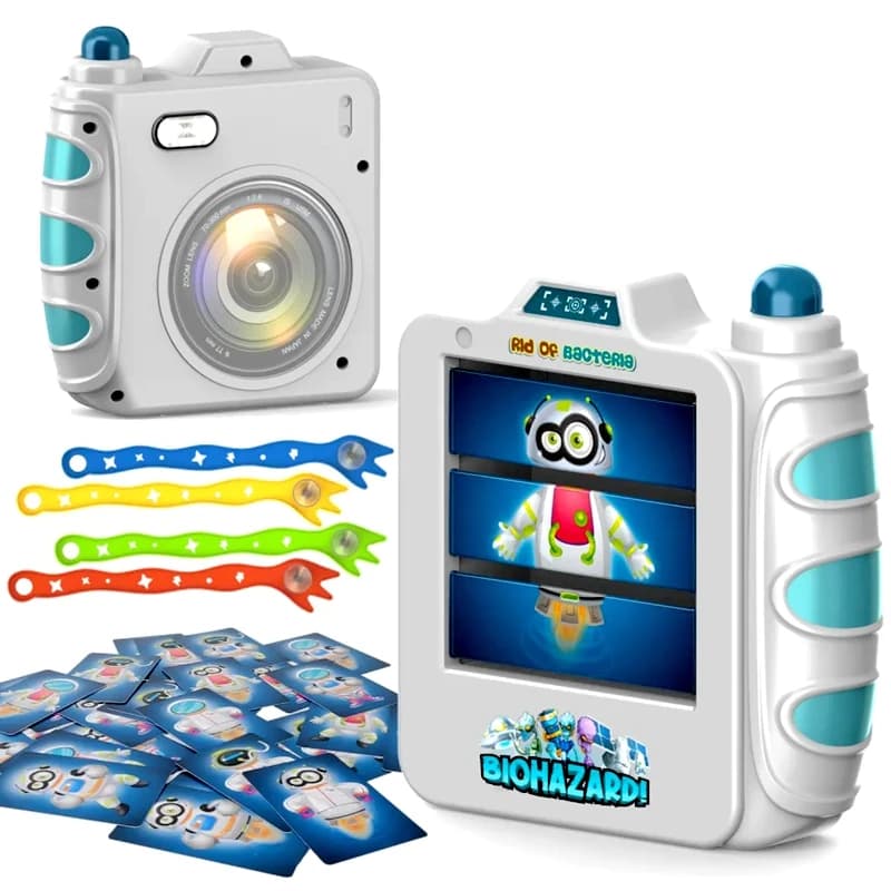 Puzzle interattivo Desktop Giocattolo per bambini Caccia a mano strana Carta mostro Giocattolo Spazio Catcher Camera Gioco di società per famiglie per 2-4 giocatori