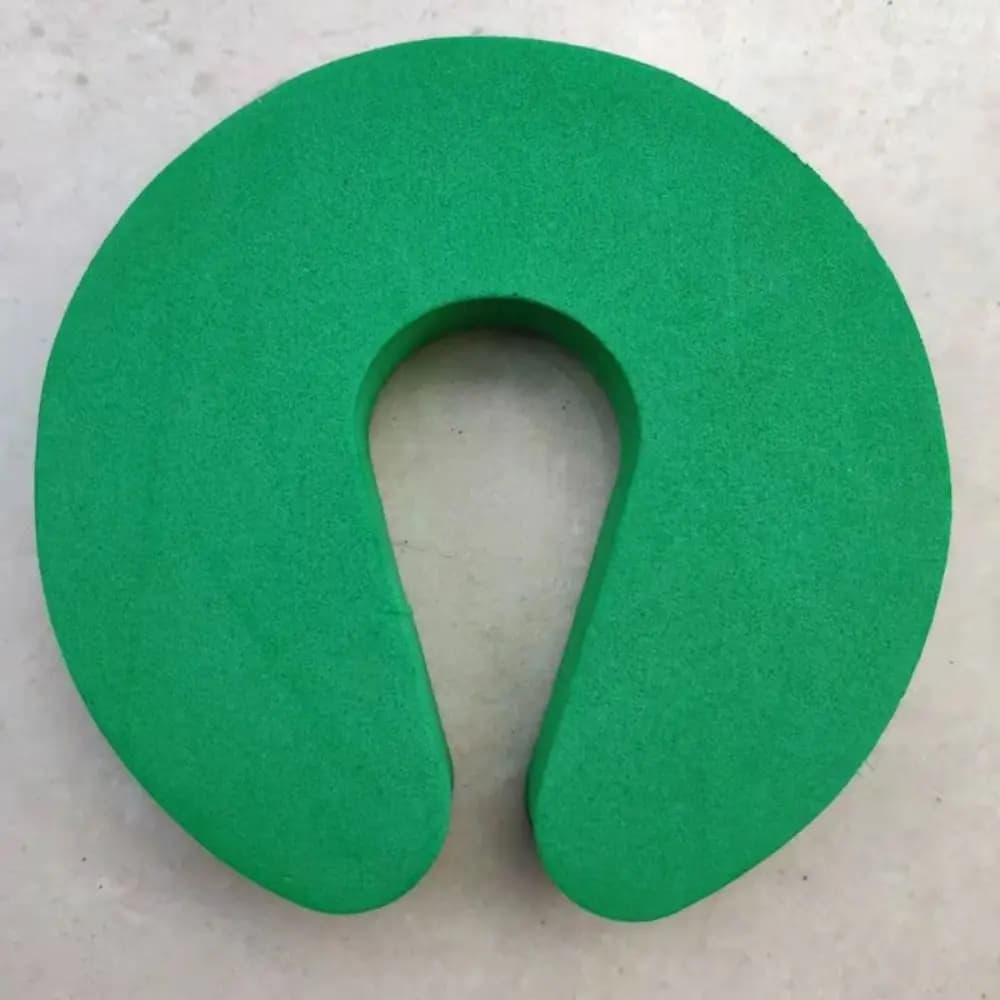 Protezione per Dita in EVA Morbida e Resistente, Previene Lesioni da Pizzicamento, Fermaporta Colorato in Schiuma Rivestita in Tessuto Protettivo per Bambini