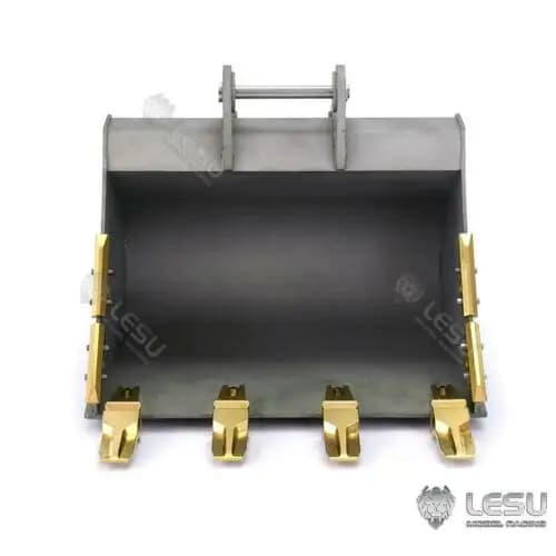 Secchio originale in metallo per LESU C374 1/14 RC escavatore idraulico modello fai da te giocattoli telecomandati auto Th17911-SMT3