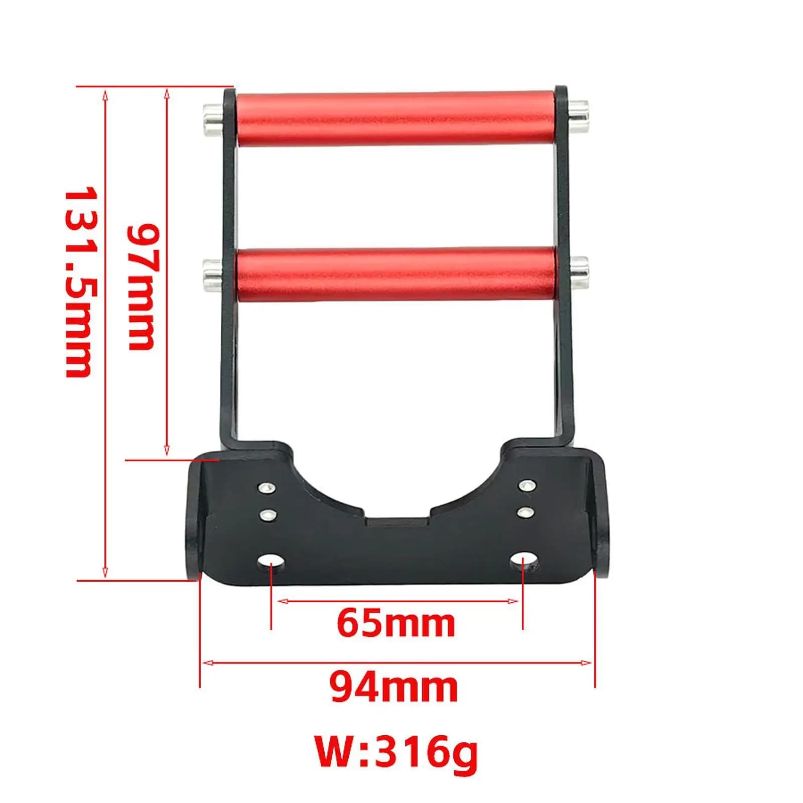 Stable Performance Waterproof Rear Handle Bar Footrest Replacement Accessory Metal Repair Part for Electric Scooter M4 M4 PRO