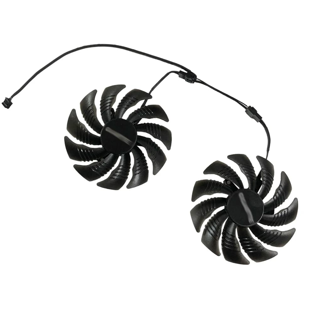 2pcs/Set PLD09210S12HH,90mm Diameter, VGA GPU Video Cooler Fan, per GIGABYTE RTX2060 6GB, GIGABYTE GTX1660 SUPER, GIGABYTE GTX1650 SUPER