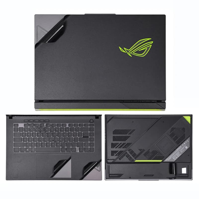 Copertura della pelle del computer portatile per ASUS ROG Strix SCAR G614J G814J G634J G834J PRE-CUT Vinile NoteBook PC Decalcomanie Pellicola protettiva