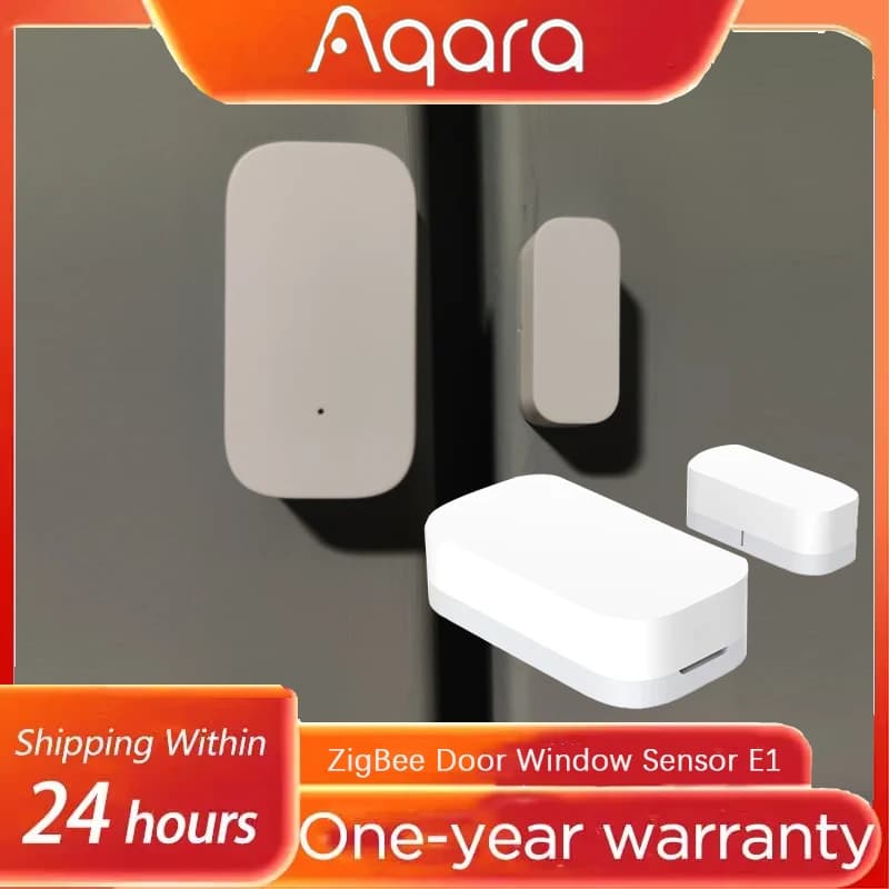 Aqara Sensore per porte e finestre E1 ZigBee 3.0 Sensore intelligente per porte e finestre APP Controllo remoto Funziona con l'APP Mijia Apple HomeKit