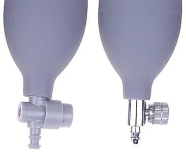 Manual Blood Pressure Monitor Inflation Airbag PVC Metal Valve Blood Measure Pressure Meter Accessories