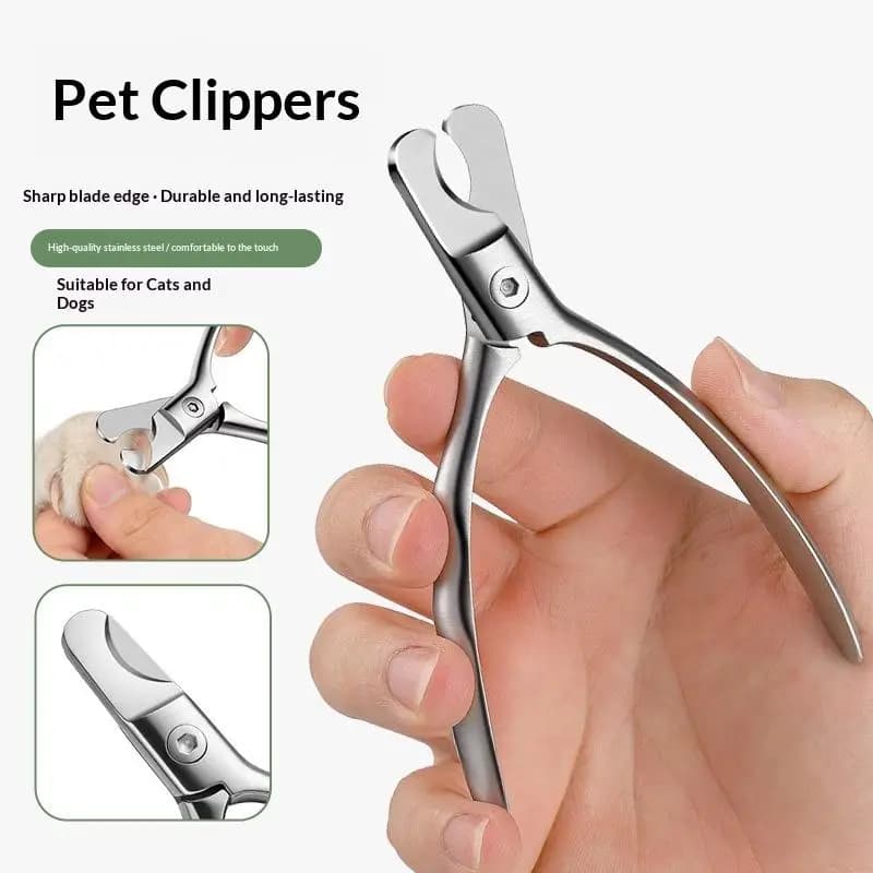 Pet Professional All Steel Dog Cat Nail Clippers Trimmer Durable Blades Sharp Safe Cat Dog Grooming Tool