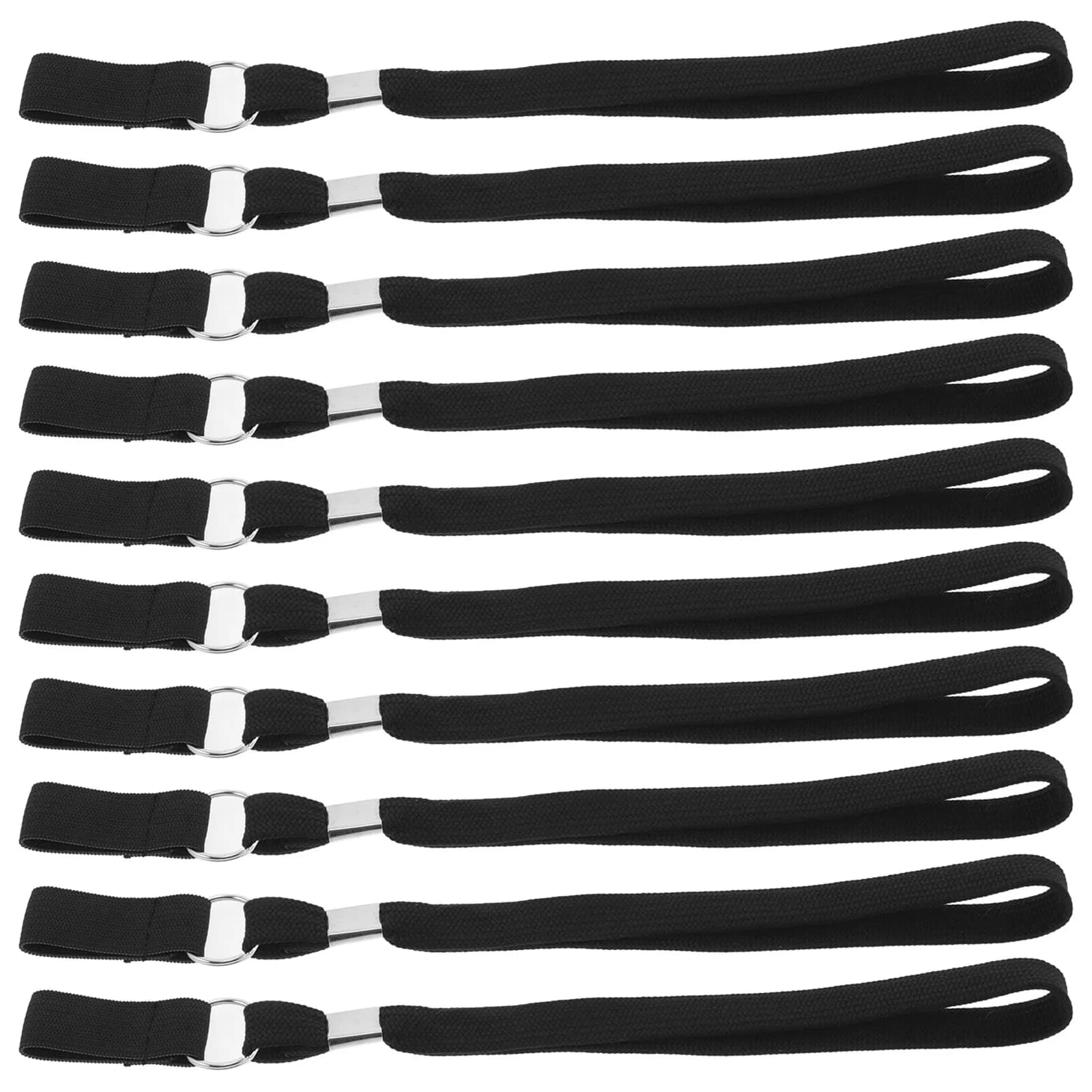 10 Pieces Straps Elastic Waist for Walking Sticks, Adjustable, Anti-slip, for Trekking Sticks and Hiking