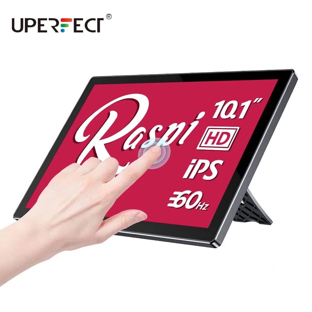 UPERFECT UPi06 Max 10 pollici custodia TouchScreen per Raspberry Pi Monitor portatile RasPi 3 4 USB C HDMI Display Raspberry 3 Kit