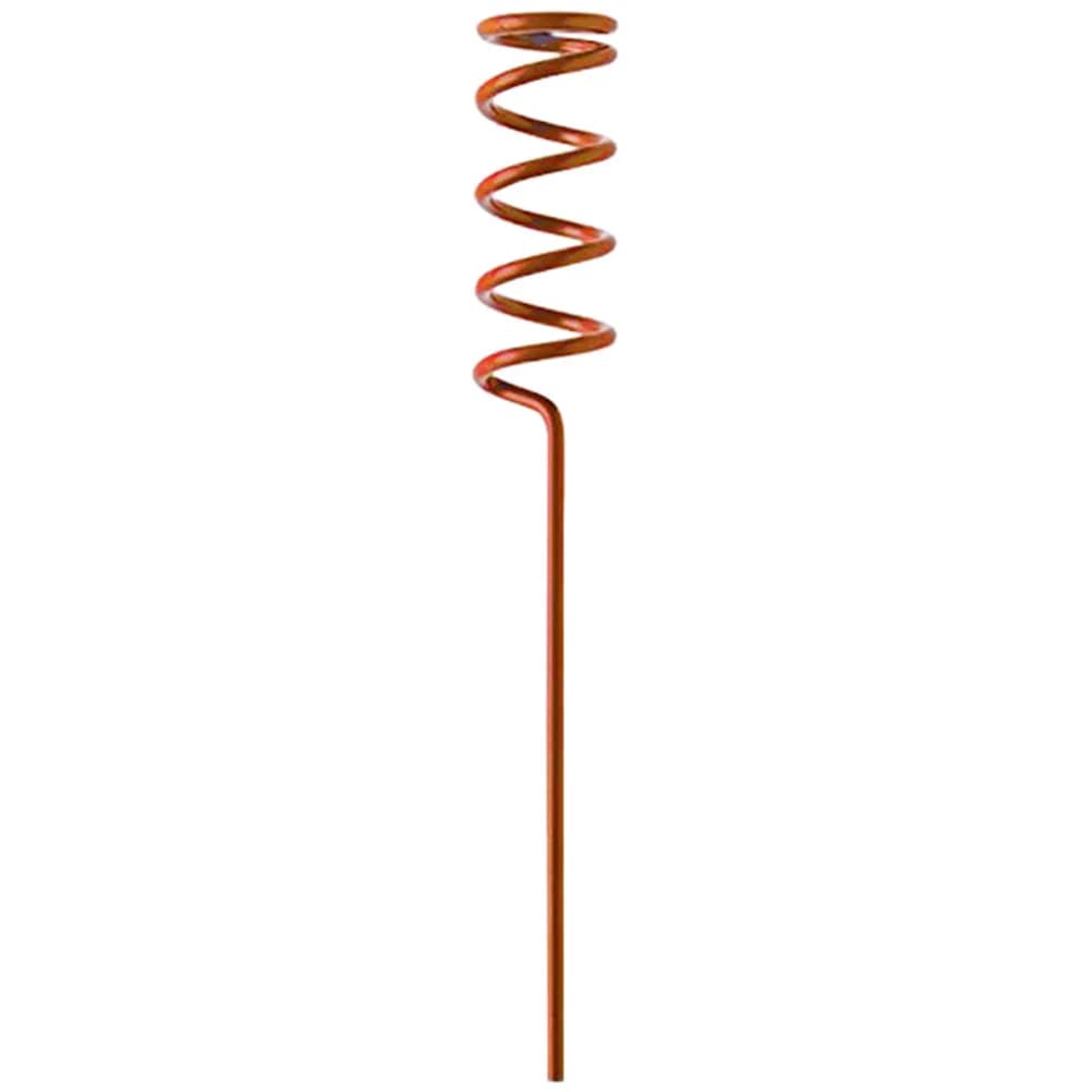 Supporto per Canne da Pesca in Metallo, Robusto e Salvaspazio, Porta Canne Stabile con Supporti a Spirale