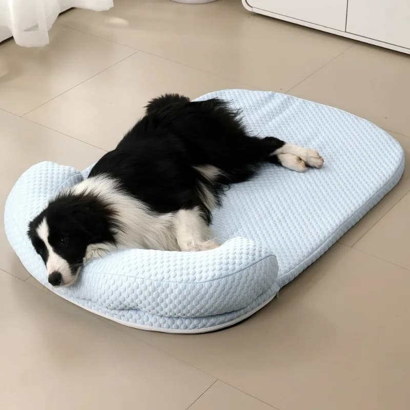 Tappetino Refrigerante per Animali Domestici, Materassino Rinfrescante in Gel Traspirante, Lavabile e Impermeabile, per Cani e Gatti di Piccola, Media e Grande Taglia, Ideale per l'Estate