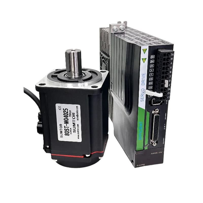 4.5N.M 2500RPM 1000W AC Nuovo servomotore originale con kit driver per macchina da cucire