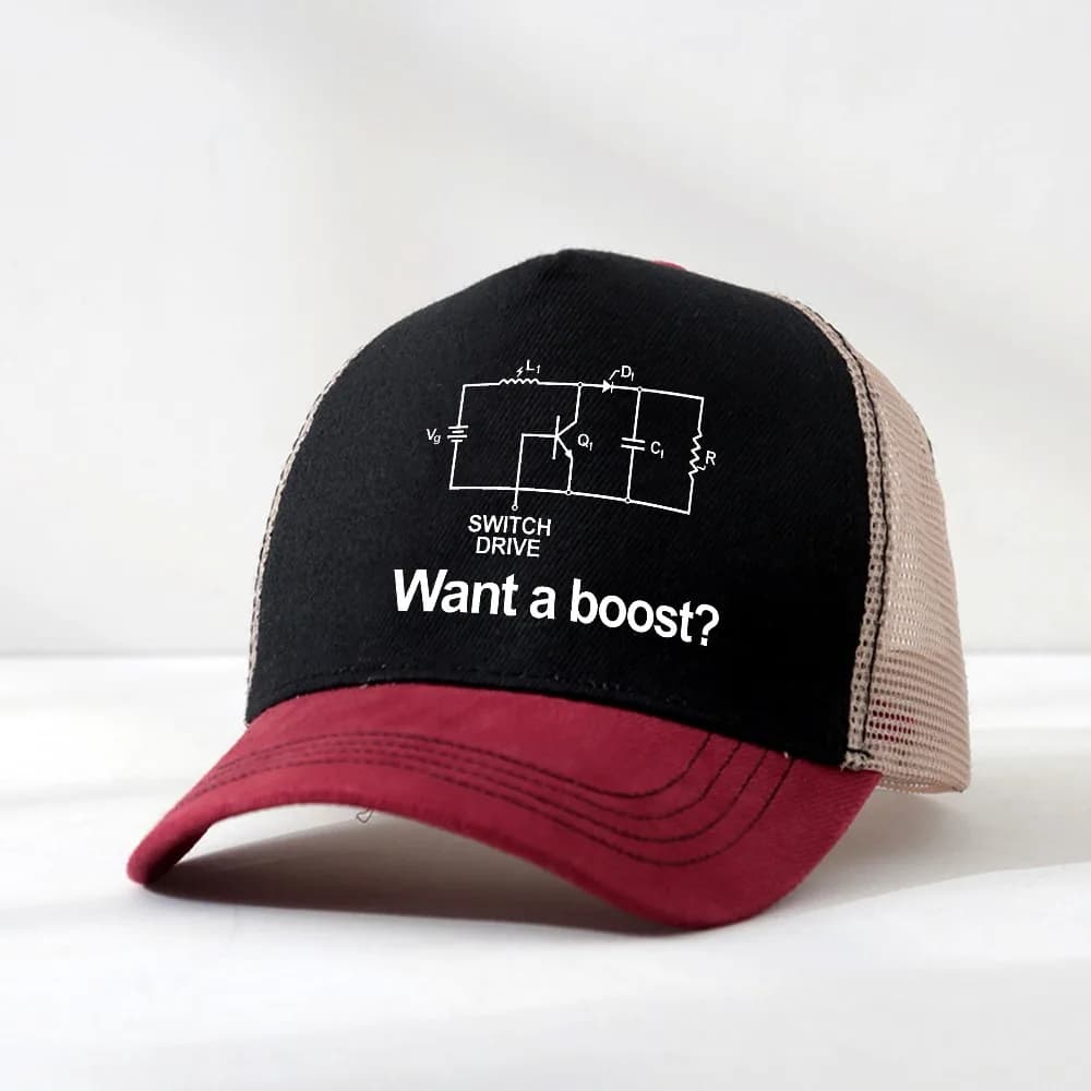 Cappello da baseball da uomo per ingegneria elettrica, regolabile, con visiera per lavoro all'aperto, stile estivo, fresco, in rete traspirante, tipo trucker