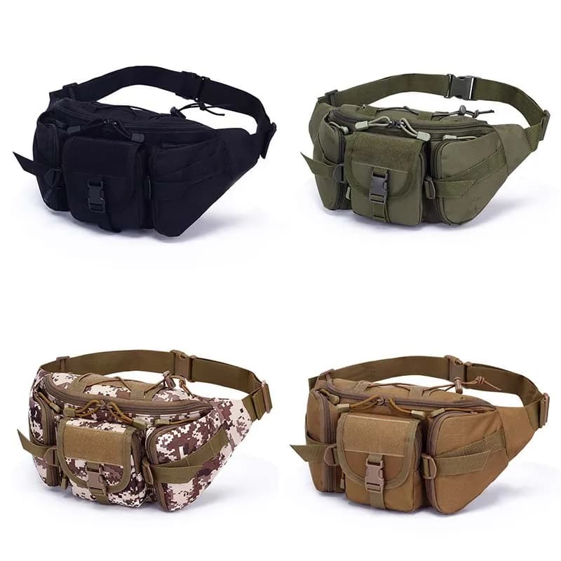 High Quality Sport Waist Bag, Multifunction Camping Belt Bag, Hiking, Travel, Running and Fishing