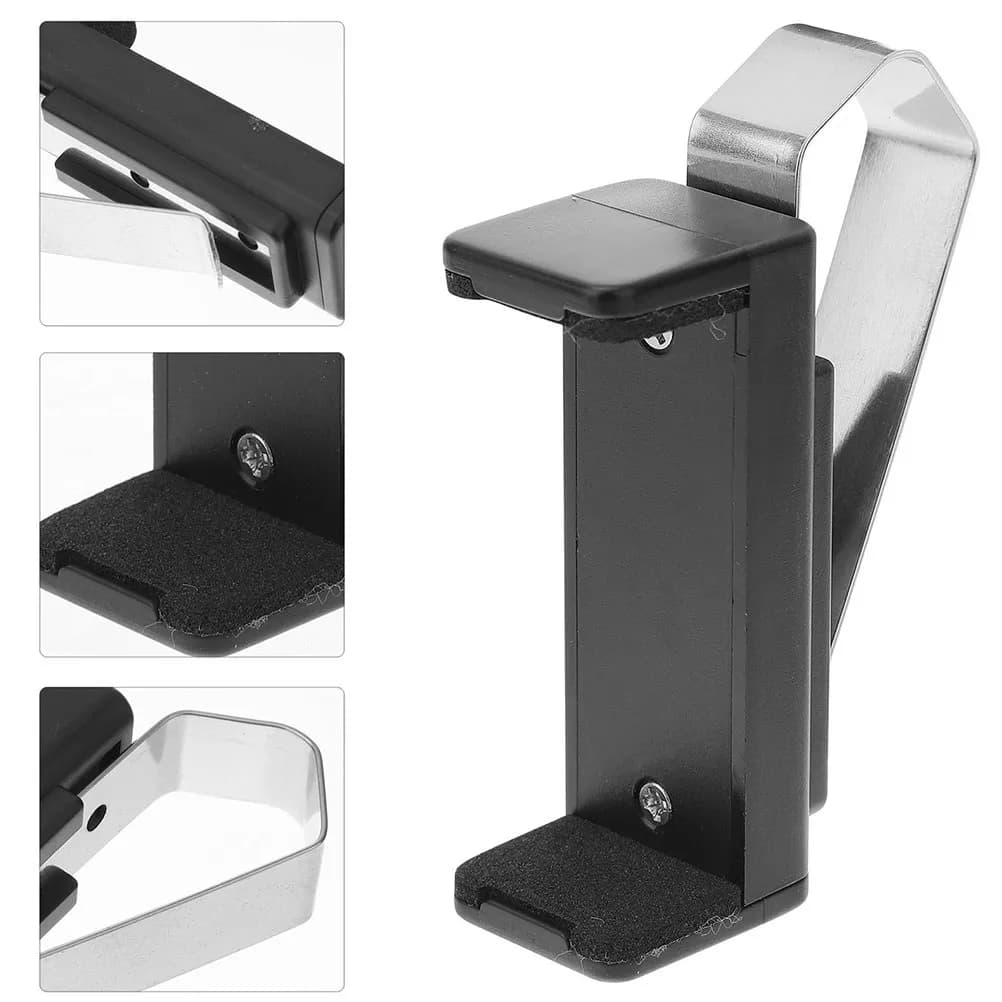 Set di 5 Supporti per Telecomando, Clip Antistatica con Chiusura di Sicurezza, Organizzatore per Visiera Auto, Porta Chiavi e Telecomandi