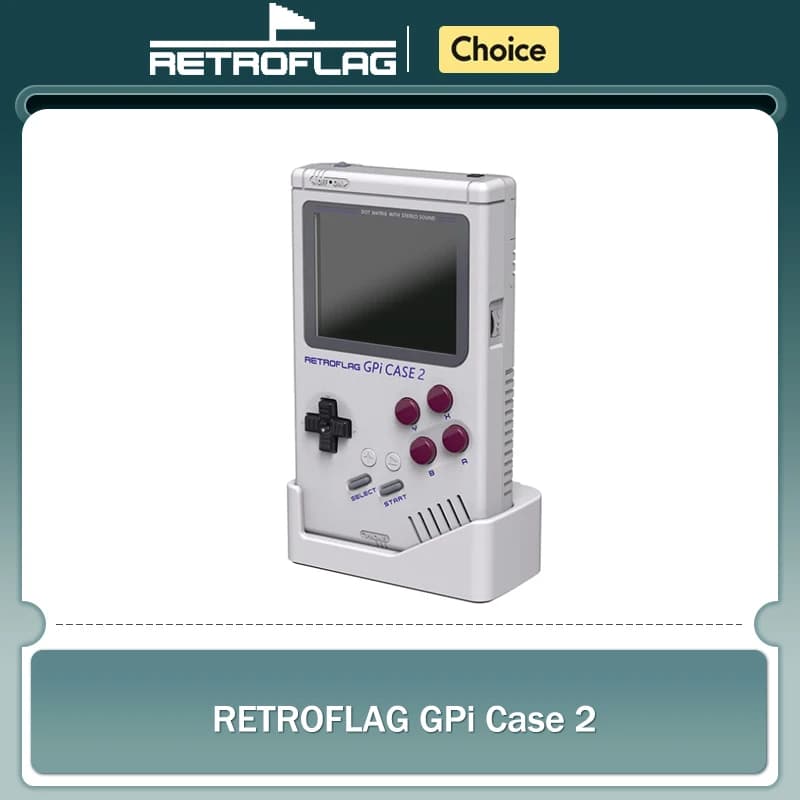 Retroflag GPi Case 2 with rechargeable battery 3 inch LCD screen compatible with the processing module Raspberry Pi 4