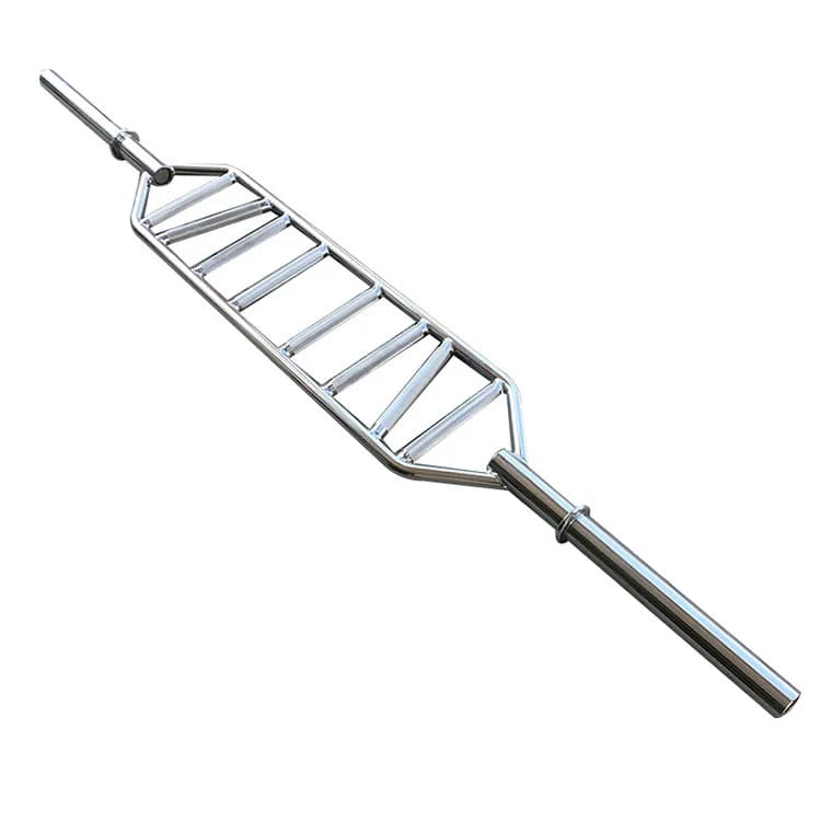 20kg Chrome Barbell Bar Knurling Handle Weight Plate Matching Bar