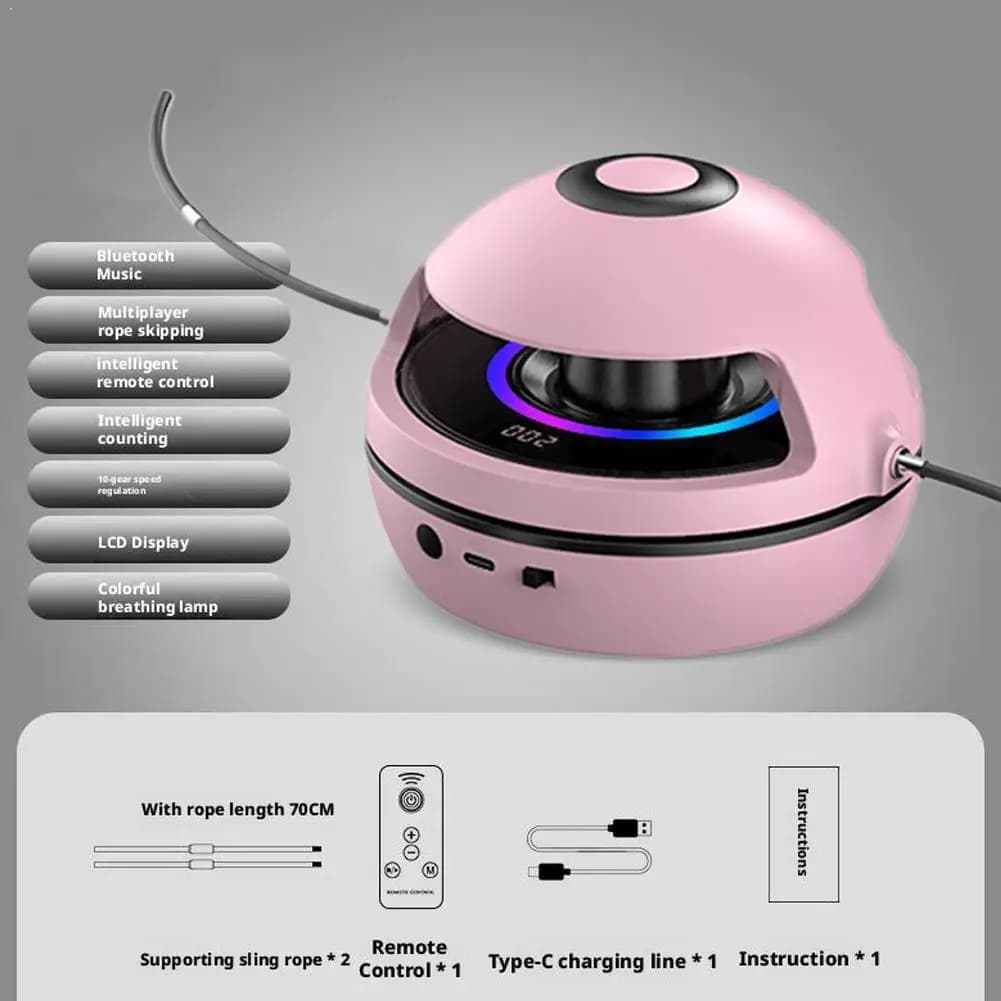 Smart Bluetooth Jumping Machine/Smart Automatic Electric Jumping Machine/Smart Fitness Bar for Multi-Personal Fitness