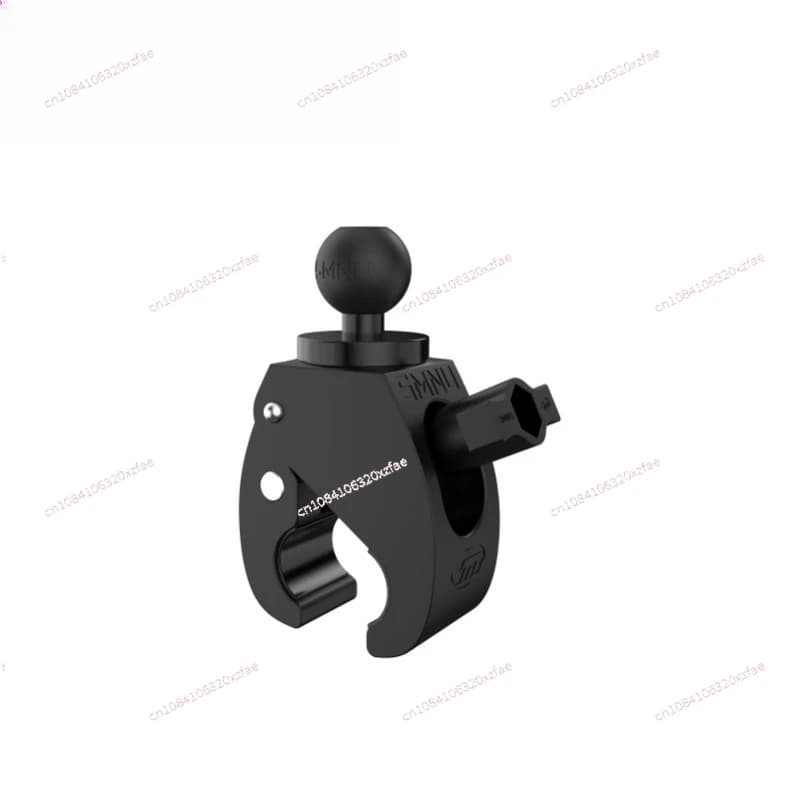 Maniglia per moto, paraurti, pinze robuste, testa a sfera a sgancio rapido, fotocamera, supporto per cellulare, testa a sfera con drago a bocca grande da 25 mm.