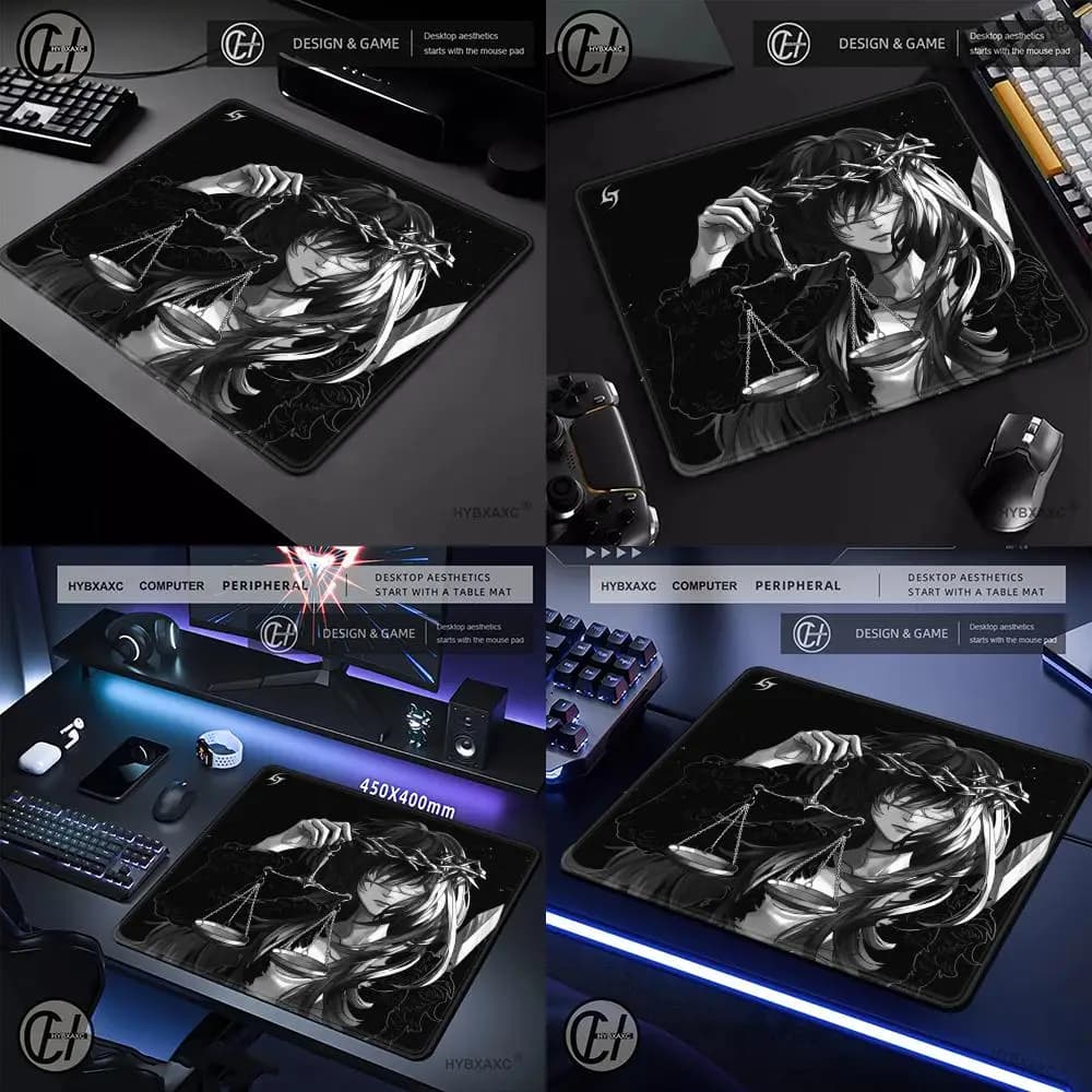 Aimstar Thorn Mousepad Tappetino per mouse da gioco 5mm Mid Smooth E-Sports Fps Tappetino per mouse antiscivolo Accessori da gioco Tappetino per mouse personalizzato