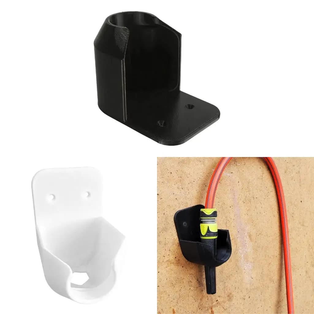 Heavy Type Hose Nozzle Wall Mount Rack Wall Mount Sprayers Brackets For Secure And Tidy Garden Storage