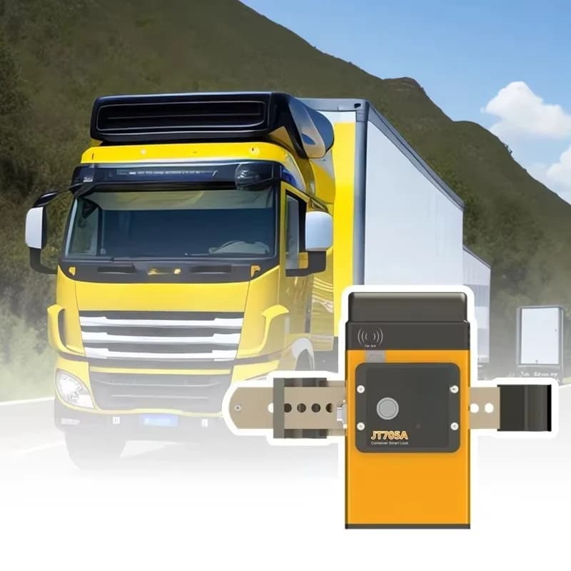 Lucchetto di Sicurezza GPS per Tracciamento Container e Carichi con Localizzatore Integrato per Gestione della Catena di Approvvigionamento