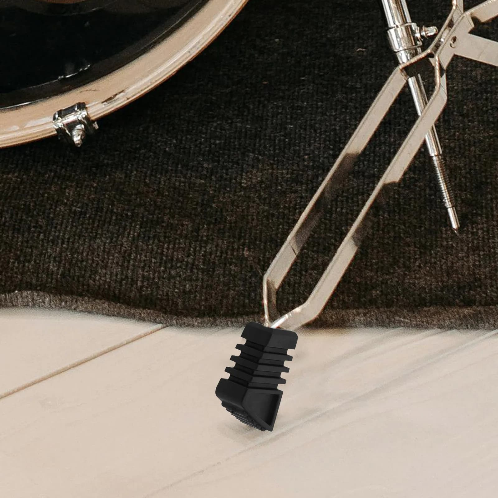 Set di 3 Piedini di Ricambio per Supporto Batteria, Protezioni Antiscivolo in Gomma per Gambe, Cuscinetti per Rack