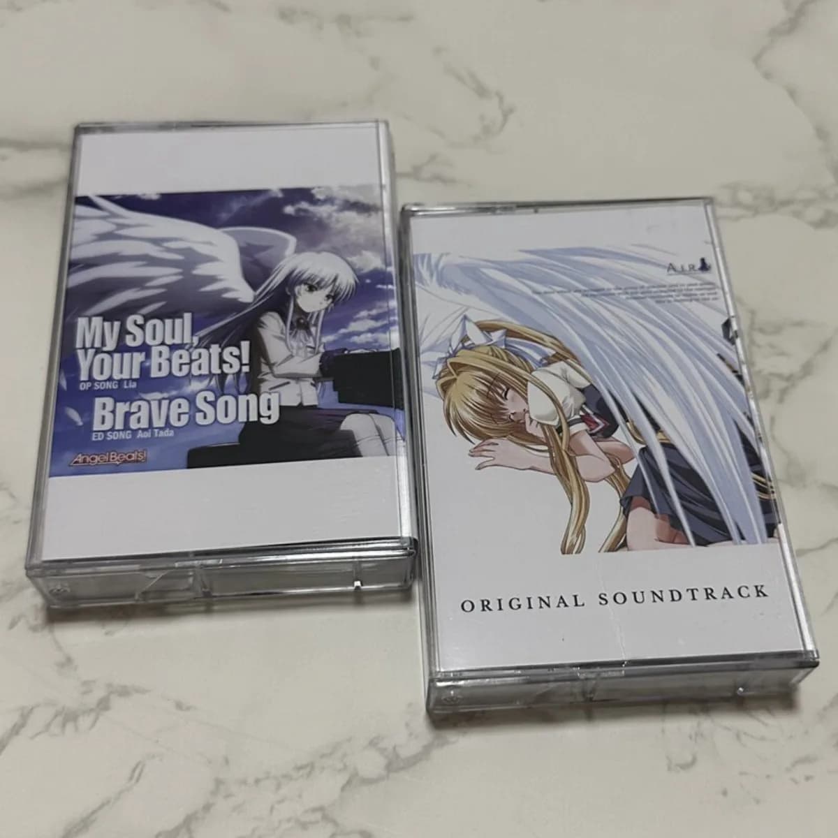 Angel Beats! Cassette di Soundtrack Anime: Collezione Classica di Voci e Musica di Sottofondo per Appassionati e Collezionisti di Musica d'Animazione