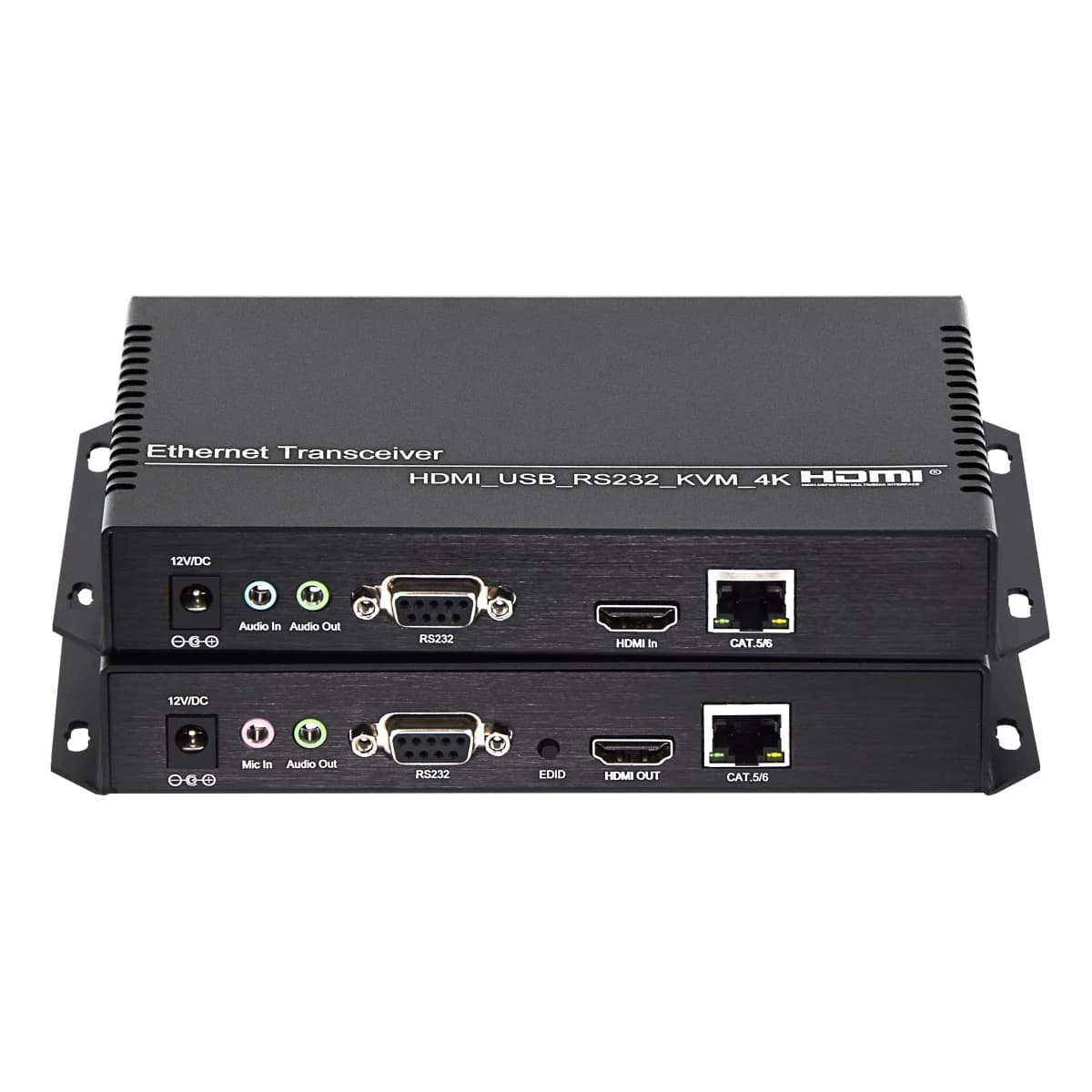 High Quality 120M 4K HDMI USB KVM Extender RJ45 CAT5e/6 Cable HDMI KVM Over IP Extender
