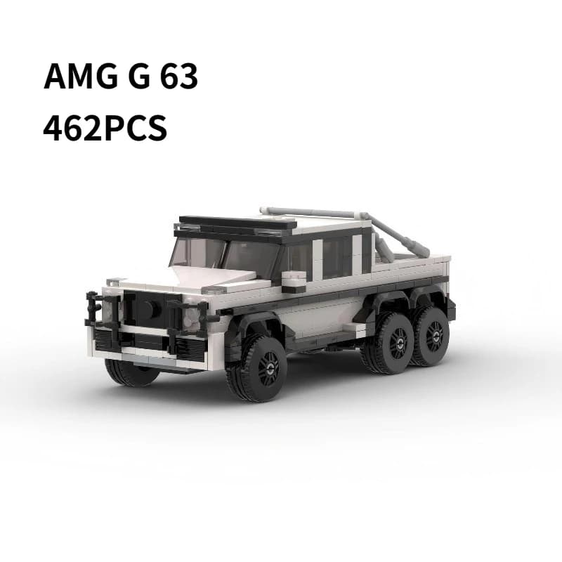 462 Pezzi Blocchi da Costruzione Tecnici AMG G 63 6×6 SUT, Veicolo Fuoristrada MOC, Giocattolo da Costruzione, Regalo Perfetto per Ragazzi