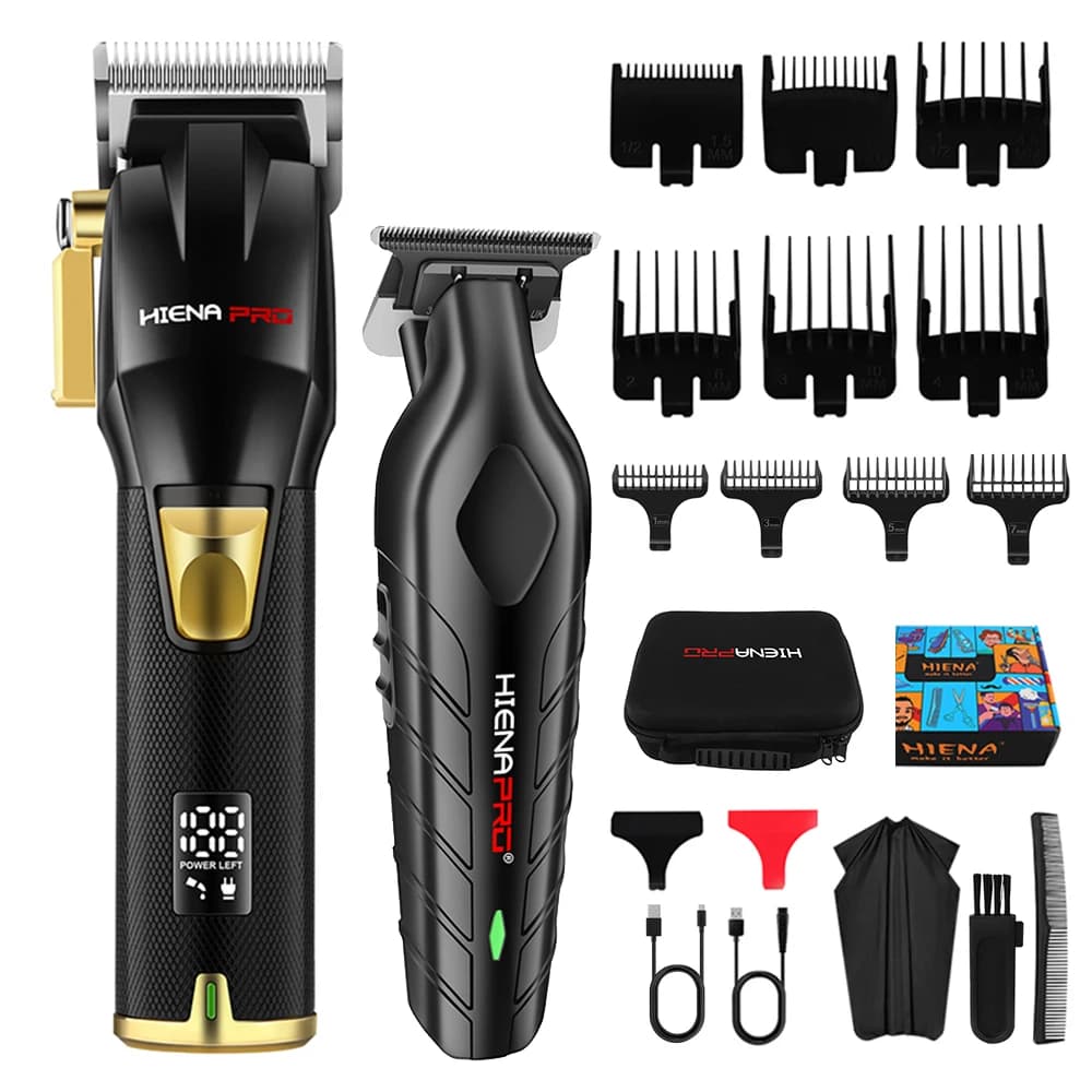 Hyena Kemei Haircuts Haircuts Barbiere Professional Trimmer Electric Shaver Hair Cutting Machine Rechargeable Trimmer For Men