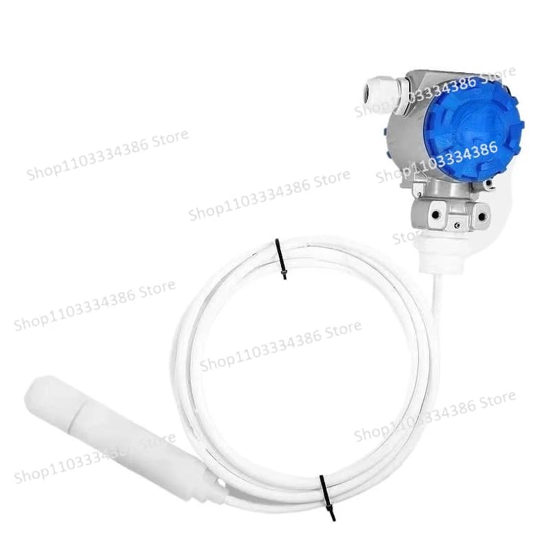 Trasmettitore di livello del liquido con ingresso sensore di livello del liquido diviso anticorrosione in PTFE Trasmettitore di livello del liquido 4-20 mA Acido e alcali resistenti alla corrosione