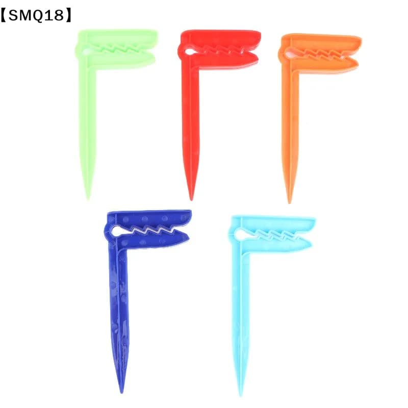 4Pcs Plastic Beach Towel Pegs Durable Windproof Tent Ground Nails For Outdoor Camping Picnic Patio Lawn Sand Fixing Use【SMQ】