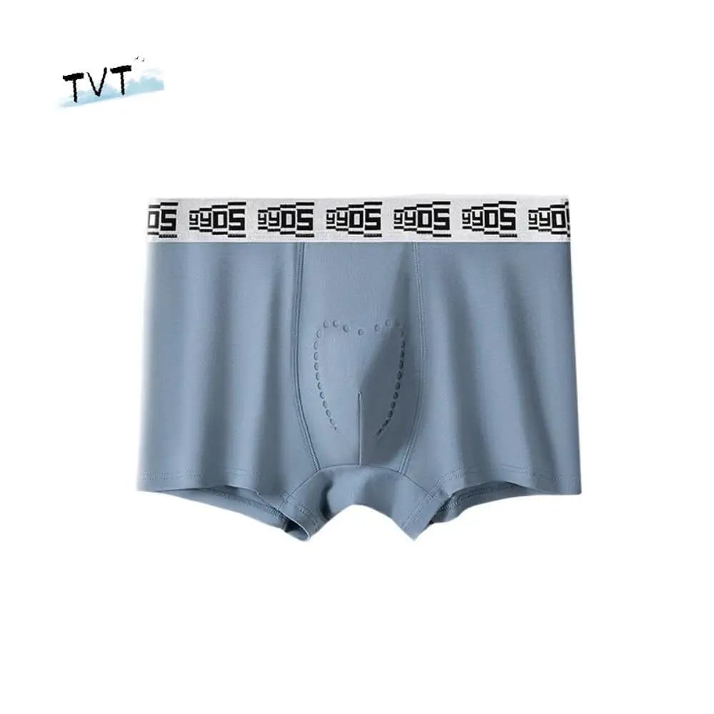Comode mutandine piatte da uomo in rete senza traccia pantaloncini di seta di ghiaccio boxer mutande a vita media intimo per uomo regalo